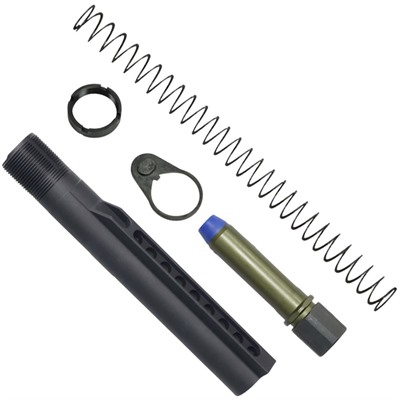 KSPEC AR15 A5-LENGTH H2 BUFFER TUBE KIT W/5.6OZ BUFFER BLACK