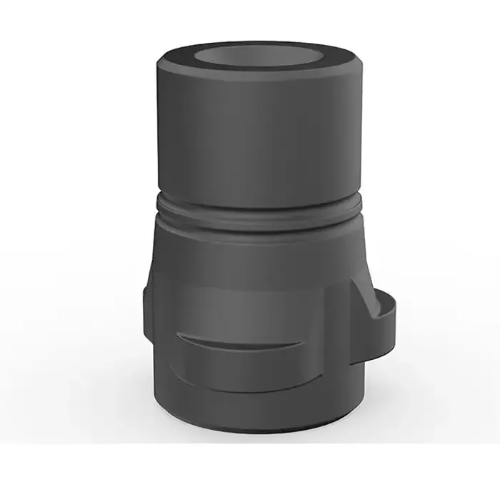 BREEK ARMS VOID  SINGLE-PORT MUZZLE BRAKE FOR BREEK-LOK 3QD  9MM  1/2X28 TPI