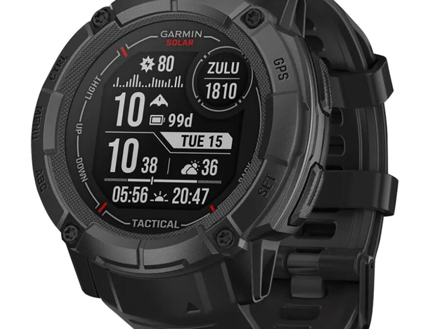 Garmin 0100280513 Instinct 2X Solar Tactical Edition GPS/Smart Features 64MB Memory Black 50mm
