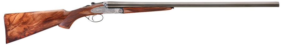 Rizzini USA 72022826E BR552  28 Gauge 2rd 26" Side By Side Barrel, Steel Engraved Receiver, Fixed w/Pistol Grip Turkish Walnut  Stock
