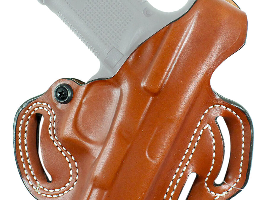 DeSantis Gunhide 001TAA09Z0 Thumb Break  OWB Tan Leather Fits S&W Shield X Right Hand