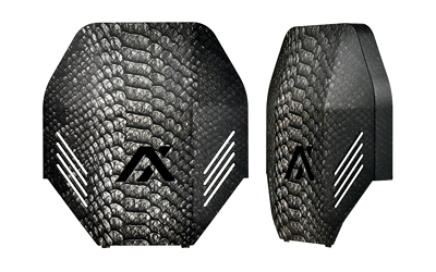 AXIL MX PLATE 1 SET BLACK VENOM