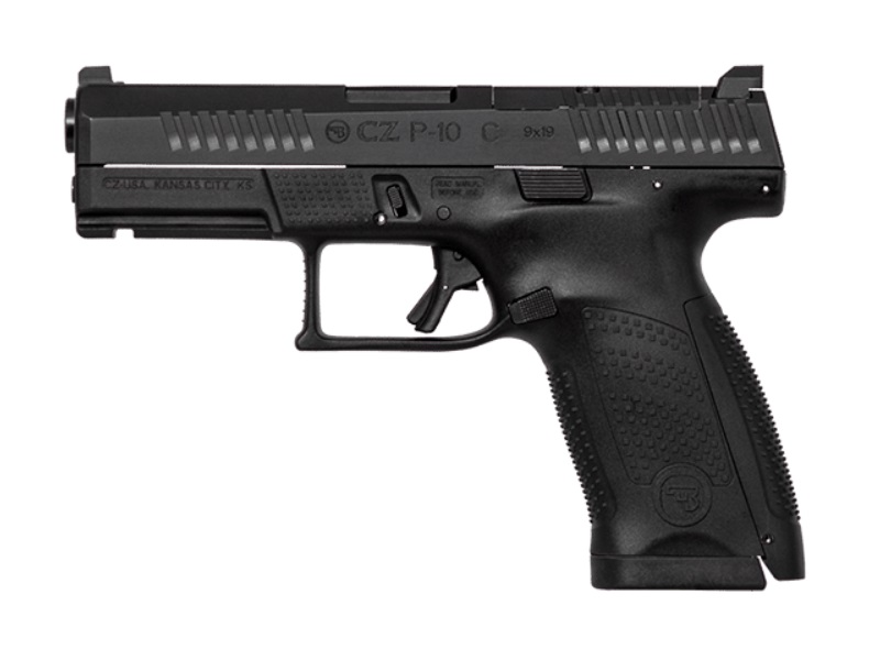 CZ P-10 C 9MM BLACK 15+1 4" OR