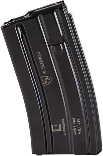 E-LANDER MAGAZINE .50 BEOWULF - 7 ROUNDS STEEL