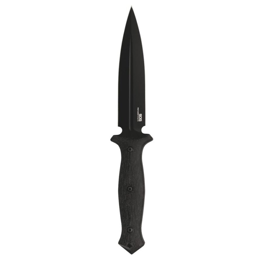 SOG Knives Pentagon Elite Fixed Knife 6" Dagger Blade