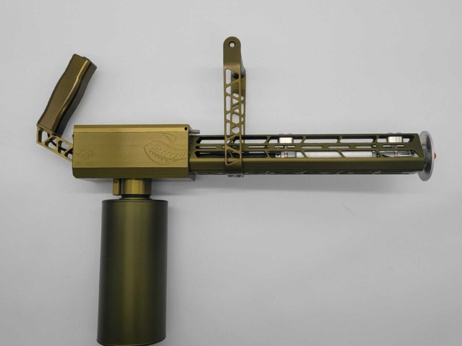 XM42-M Flamethrower Modular Anodized OD Green Flamethrower