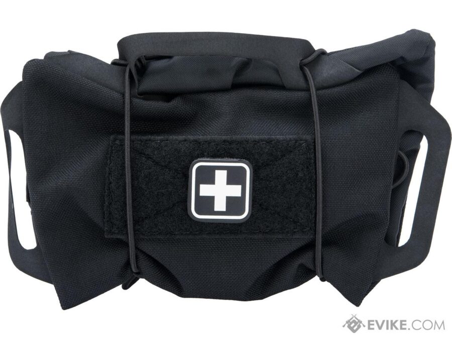 HIGH SPEED GEAR REFLEX MED ROLL FOR CARRYING FULL CONTENTS OF IFAK NOT INCL BLACK