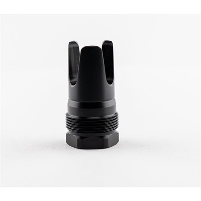 FHD FLASH HIDER 14X1 LH FACEMOUNT SHOULDER BLACK NITRIDE