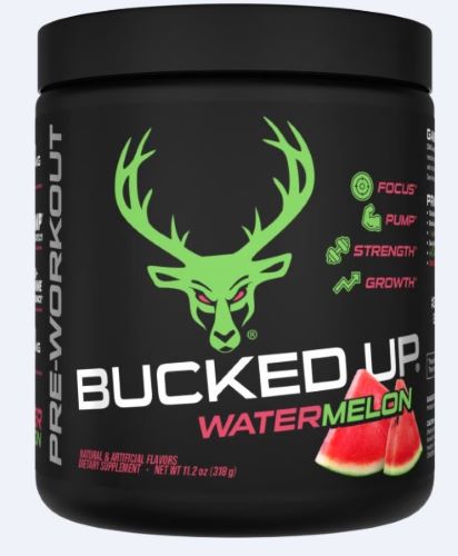 BUCKED UP PRE-WORKOUT - WATERMELON 30 SERVINGS