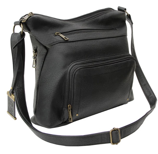ConCarry Purse Cross Bdy Style W/Holster Black