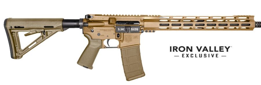 DB15 5.56 16" MLOK Brnze Pmag 30rd IVS