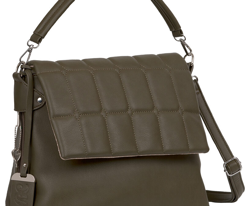 CONVERT HOBO/CROSS PURSE W/HOLSTER  OLIVE