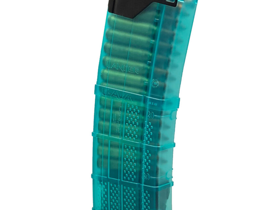 Mag Assy L5AWM 5.56 Rbn Egg Blue 30-rd