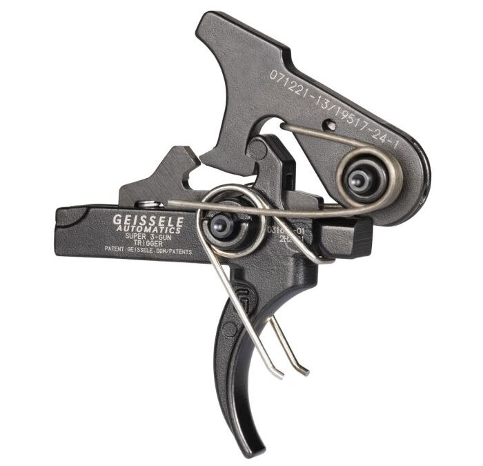 Super 3-Gun Trigger AR10/AR15 Lrg Pin Blk