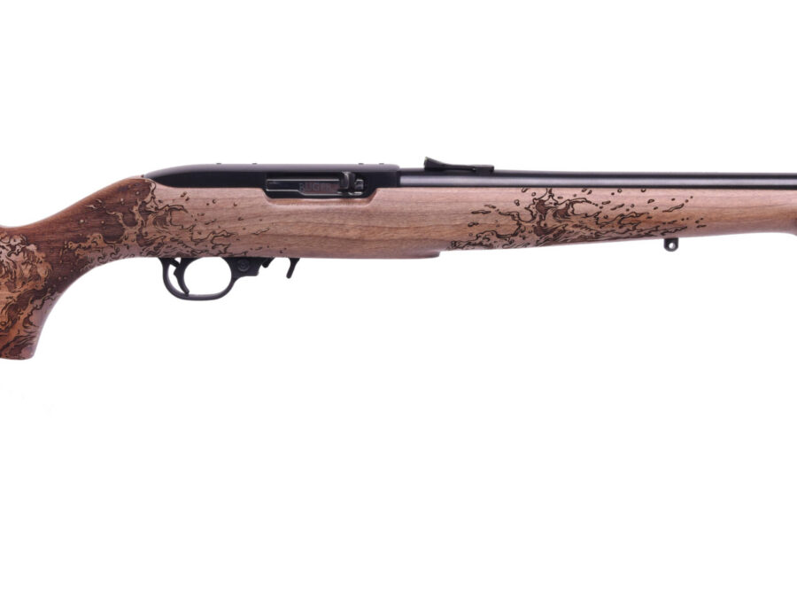 RUGER 10/22 BASS 22LR BL/WD 18.5" #