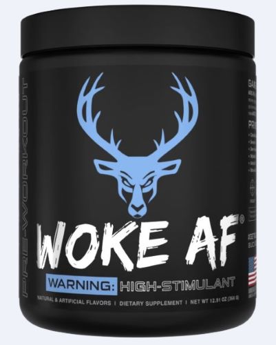 BUCKED UP PRE-WORKOUT WOKE AF - BLUE RAZ 30 SERVINGS