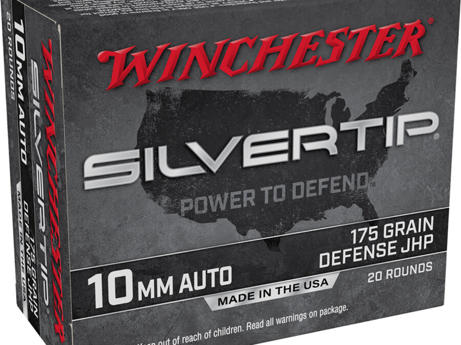 Winchester Ammo W10MMST Super X  10mmAuto 175gr Silvertip Jacket Hollow Point 20 Per Box/10 Case