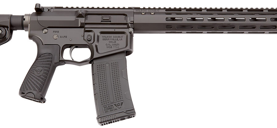 Wilson Combat TRRCRB556168 Recon Tactical 223 Rem/5.56 NATO 30+1 16" Black Threaded Barrel, Black Armor-Tuff Aluminum Receiver, M-LOK Handguard, Black Synthetic Wilson/Rogers Super Stoc Stock