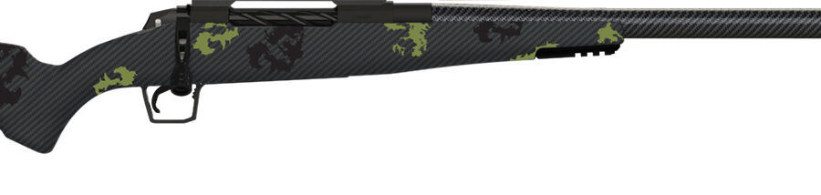 Fierce Firearms TROG7PRC24BF CT Rogue  7mm PRC 3+1 24" Carbon Fiber Barrel, Black Cerakote Titanium Rec, Forest Camo Rogue Stock