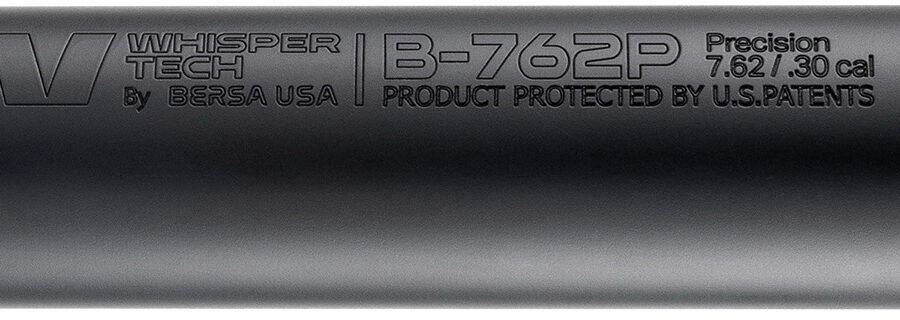 Talon Armament WTB762DTG Whisper Tech  7.62 NATO Black Aluminum/Stainless Steel M18X1.5