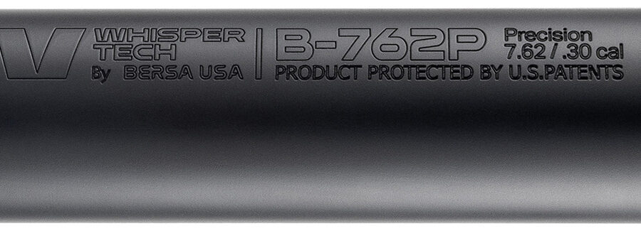 Talon Armament WTB762DTH Whisper Tech  7.62 NATO Black Aluminum/Stainless Steel M14x1LH