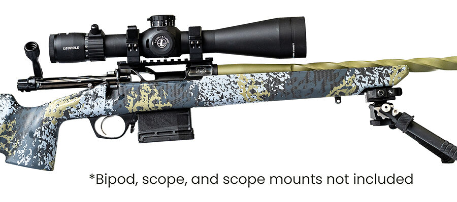 Horizon Firearms RF008S232216C13 Venatic 2023 300 PRC 22" Spiral Fluted Threaded Barrel, Drilled & Tapped Receiver, Iota EKO X Carbon Fiber Stock