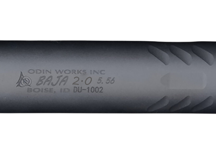 Odin Works SUP-BAJA-2.0-556-BLK BAJA  5.56mm 1.5" Black Steel 1/2"x28