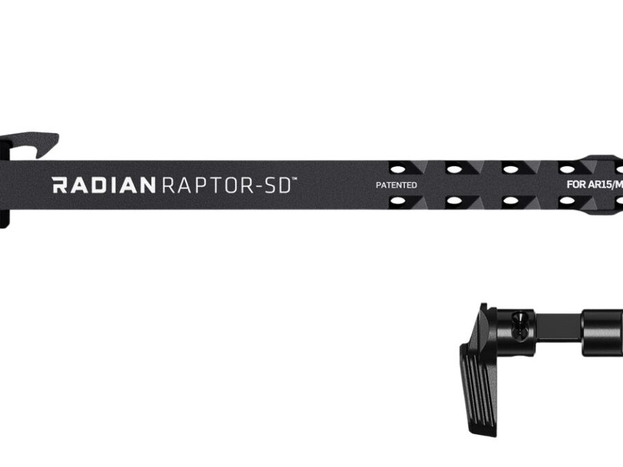 Radian Weapons R0939 Raptor SD 45/90 Charging Handle AR-15/M16 Black Aluminum Ambidextrous