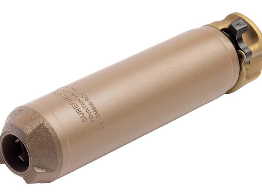 SureFire SOCOM556RC4DE SOCOM556-RC4  5.56mm 1.50" Dark Earth Inconel