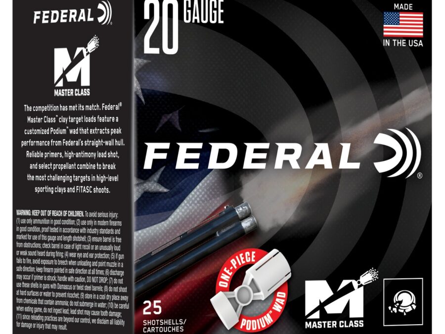 Federal MC2247.5 20Gauge 2.75" 7/8oz 7.5Shot 25 Per Box/10 Case