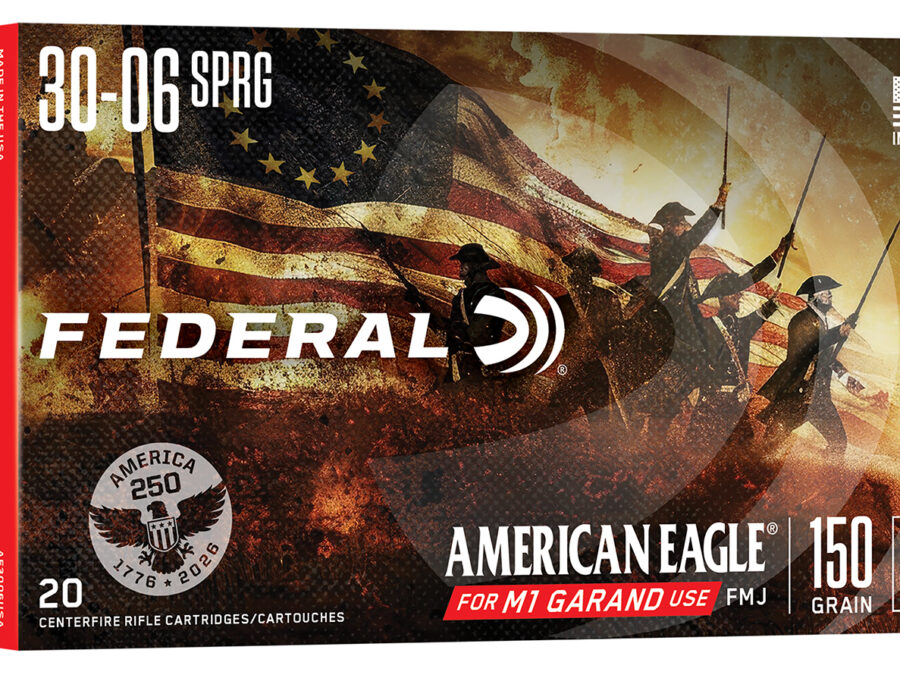 Federal AE3006USA American Eagle  30-06Springfield 150gr Full Metal Jacket 20 Per Box/10 Case