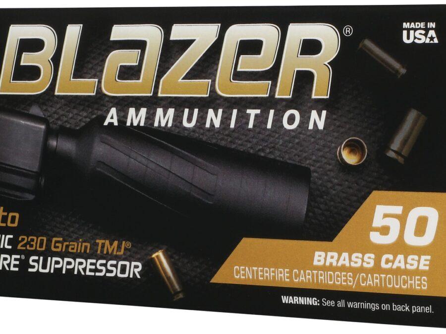CCI 5230S Blazer  45ACP 230gr Total Metal Jacket 50/Box