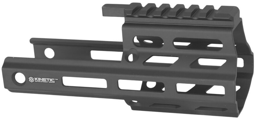 Kinetic Development Group STR5-MK2-010 SRX3 MK2 Stribog Rail Extension Black Aluminum Compatible w/ Stribog SP9 Models w/ MLOK Receivers