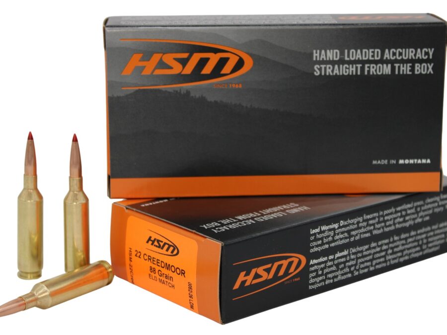 HSM 22CREED-2-N 224 88GR ELDM MATCH 20/25