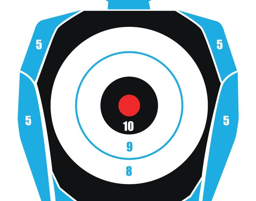 PROSHOT SILH-TACB-4PK   SILHOUETTE TACT TARGET 4PK