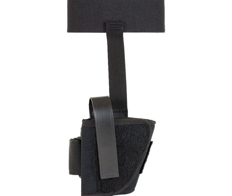 Nylon Ankle Hol Blk 2" Small Revolvers