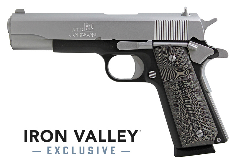 IVER 1911A1 9MM 5" Two Tone Bl/CH 9rd