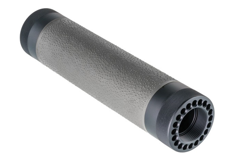AR-15/M16 FFloat Forend GreyRubGrip MidL