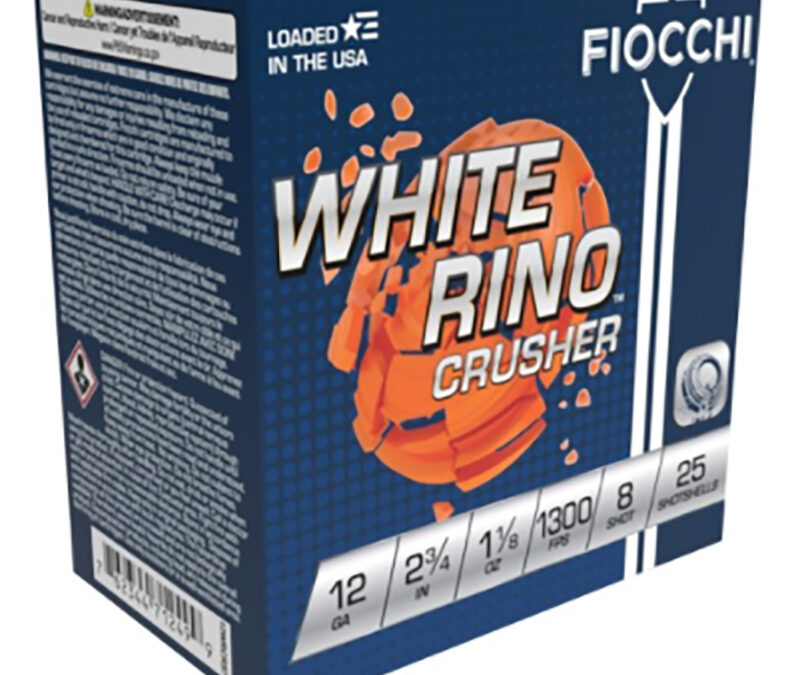 White Rino 12ga 2 3/4" 1 1/8oz Crshr #8