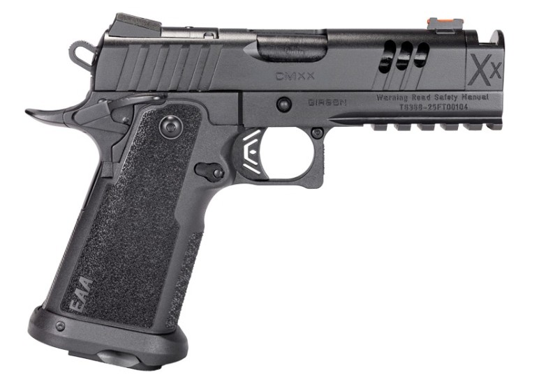 EAA GIRSAN WITNESS 2311 CMXX 9MM 4.25IN BARREL 17RD BLACK OR RMSc AMBI SAFETY ACC RAIL COMPENSATED 395065