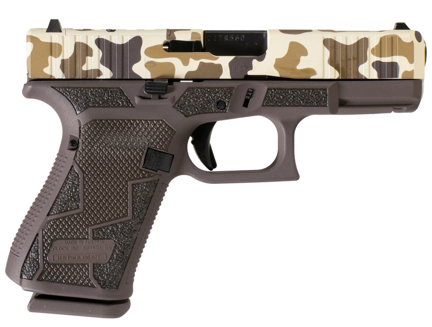GLOCK 19V COMP 9MM 4.02IN BARREL DUCK CAMO 15RD PV1959203DKCAM
