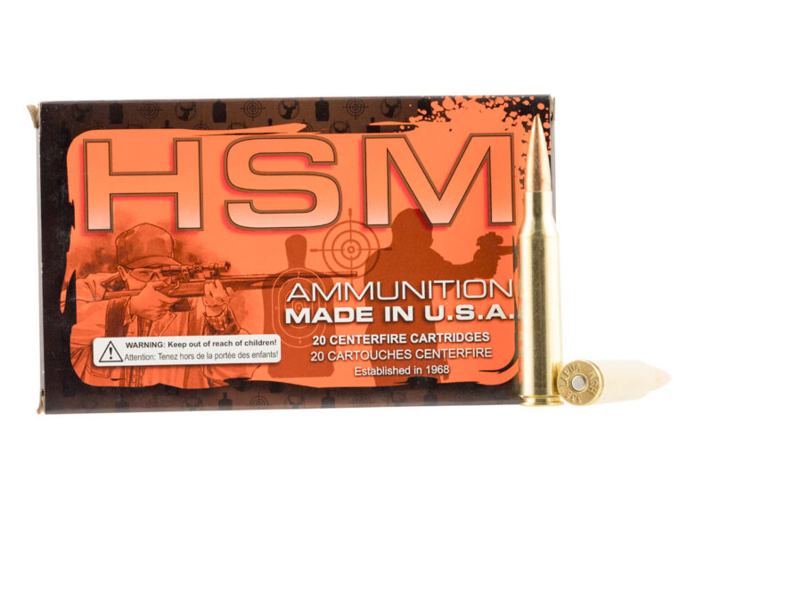 HSM 338LAP2N68 Match 338 Lapua Mag 250 gr Sierra MatchKing BTHP 20 Per Box/ 20 Case