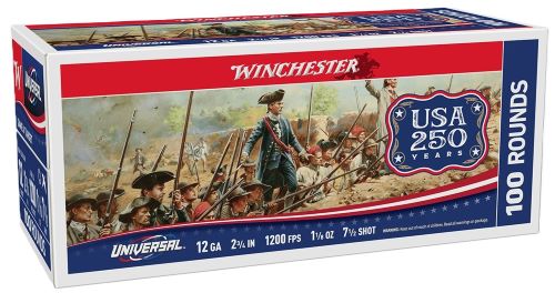 WINCHESTER LIGHT TARGET 12GA - 2.75" 1-1/8 #7.5 200RD CASE