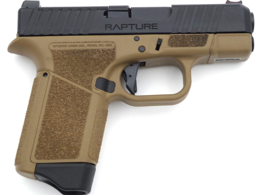 GFORCE GF9 RAPTURE 9MM 3.25 FDE 10RD