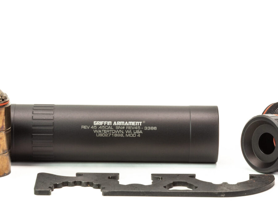 GRIFFIN SUPPRESSOR REVOLUTION 45 MOD 4 BLK