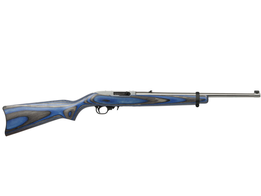 RUGER 10/22 CAR 22LR SS/BLUE LAM   #