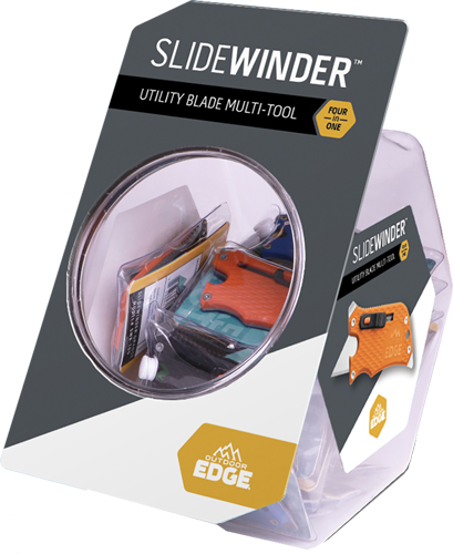 OUTDOOR EDGE SLIDEWINDER 18PC - FISHBOWL RETAIL DISPLAY