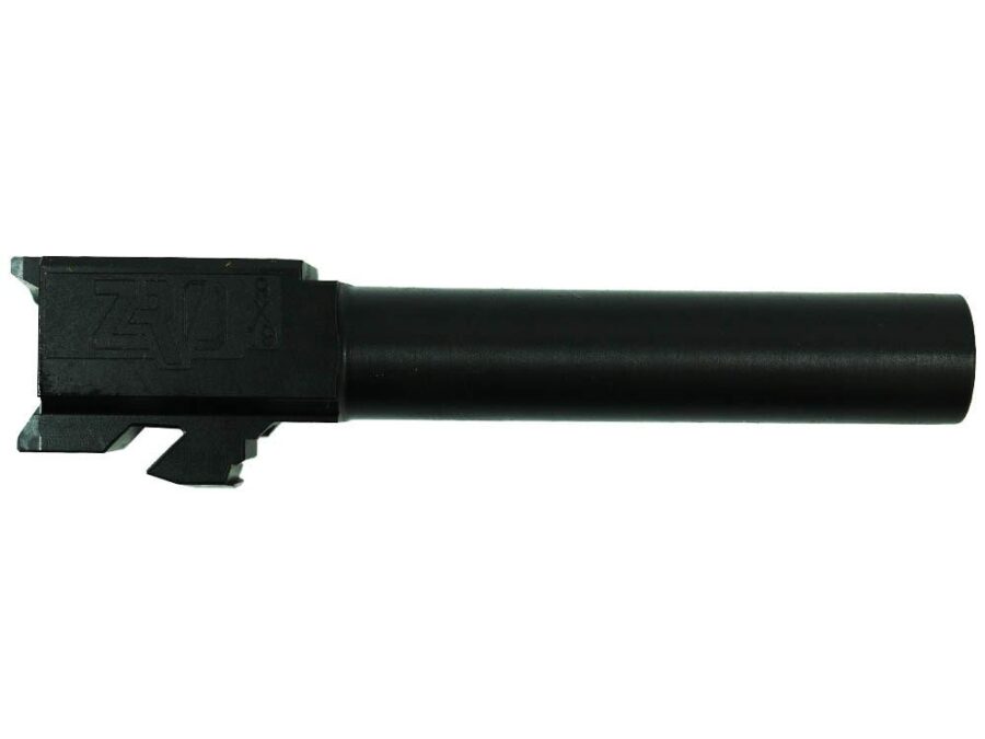 ZRO Delta Drop in Handgun Barrel for Modulus Compact 9mm 4" Barrel Black