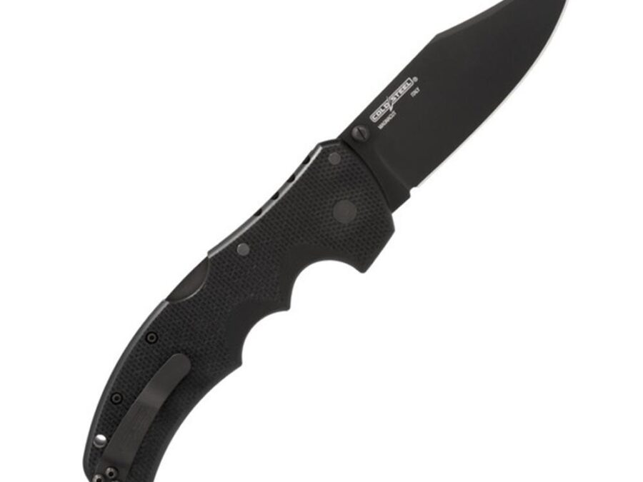 Cold Steel Recon 1 Magnacut Folding Knife 4" Clip Point Blade Black