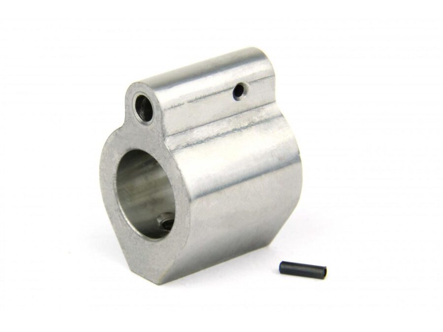Tacfire AR-15/.625 Micro/Low Profile Gas Block w/Pin Stainless Steel